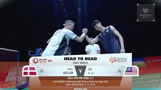 FINAL  Malaysia Masters 2024 Axelsen vs Lee Zii Jia  EPIC Badminton Showdown [upl. by Rovit]