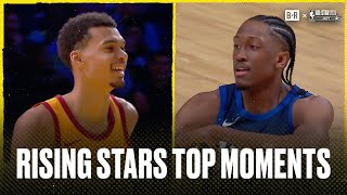 2024 NBA Rising Stars Best Plays amp Moments [upl. by Nilhtac722]