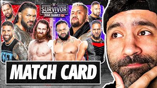 Predicting the Survivor Series War Games 2024 Match Card [upl. by Thornburg746]