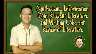 Grade 11 Practical Research 1  Synthesizing and Writing Coherent Review of Literature [upl. by Roht820]