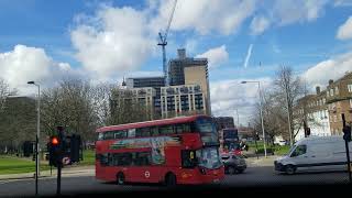 FROM BARKING TOWARDS NORTH WOOLWICH FERRY LONDON UK CONTINUED [upl. by Ffirahs]