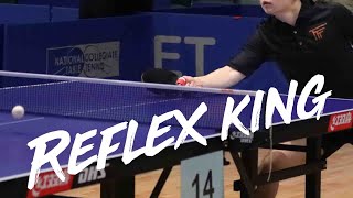 A simple drill to improve your reaction time  Table Tennis Tutorial [upl. by Htilil]