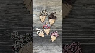 Throwback quilled ice cream cones  Full video has the details and steps crafting diy quilling [upl. by Labotsirc]