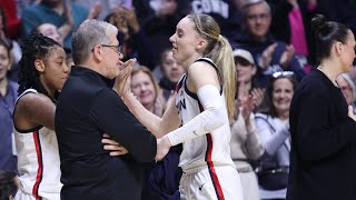 Geno Auriemma UConn womens basketball Big East Tournament postgame scrum Marquette  31024 [upl. by Ahsoj]