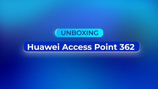 UNBOXING WDC  Huawei eKit Access Point 362 [upl. by Tehcac75]