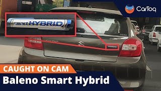 Maruti Baleno Smart Hybrid caught on test launch soon [upl. by Halie329]