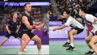 KangSeo KOR VS AstrupRasmussen DNK Match Result Quarterfinal Badminton Olympic Game Paris 2024 [upl. by Nomihs]