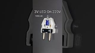 3V LED On 220V AC [upl. by Notsirk]