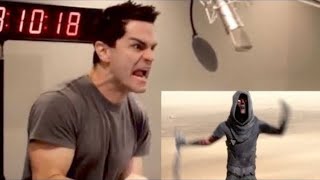 Sam Witwer Screams “KENOBI” Darth Maul Voice Line in Star Wars Rebels BTS Video [upl. by Sremlahc]