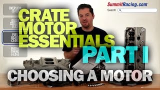 Choosing the Right Crate Engine for Your Project from Summit Racing [upl. by Aicinad]