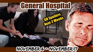 General Hospital Two Week Spoilers Nov 6 to Nov 17 Wrath Confession amp Mystery gh generalhospital [upl. by Ahsenrat]