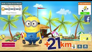 🎮Nivel 12 al Nivel 17  🏆😊Gru Mi villano favorito Minion Rush👌 [upl. by Hueston]