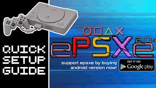 ePSXe Setup Guide  How to Play PlayStation PS1 games on PC  How To Retro [upl. by Ramu184]