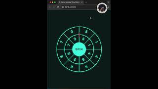 How to Create a Spin Wheel Game Using CSS amp JavaScript  Lucky Spinning Wheel Tutorial coding css [upl. by Seale]