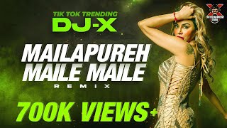 DJX Mailapureh Maile Mix  Exclusive Tamil Kuthu Hits  TIK TOK Trending • 2023 [upl. by Robinet]