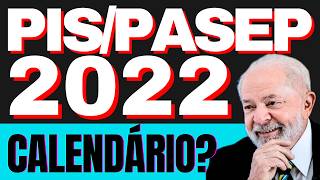 CALENDÁRIO PISPASEP 2022  QUANDO SERÁ LIBERADO PAGAMENTOS DO ABONO SALARIAL ANO BASE 2022 [upl. by Enatan]