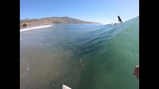 Firing waves at Rincon Point  surfing RAW POV  212020 [upl. by Conrade]