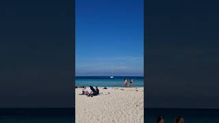 Beach San Vito Lo Capo sicily italy reels shorts tourism italytravel tiktok travel europe [upl. by Fanechka509]