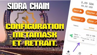 SIDRA COMMENT RETIRER LES JETONS SIDRA EN TOUTE SÉCURITÉ DANS LE PORTEFEUILLE METAMASK [upl. by Dola61]