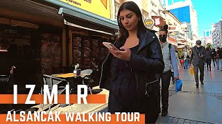 Walking In Izmir Turkey  Alsancak Izmir 2021  The Most Famous District Of City  4k UHD [upl. by Alliehs]