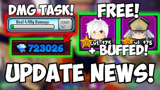 New Damage Task amp FREE 6 STAR Units FIXED  ASTD Update News [upl. by Roz442]