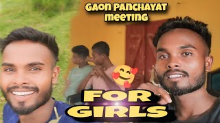 Gaon Panchayat meeting for girls Football tournament BM FC V S Ashwani fc  Puna Vlogs [upl. by Nohsram59]