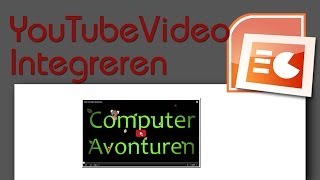 PowerPoint Les 7 YouTube videos integreren [upl. by Dalila631]