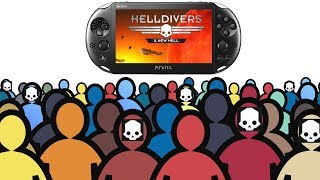 Helldivers  PS Vitas Most Active Online Multiplayer Game 2019 [upl. by Livingston838]