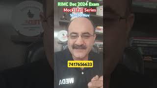 RIMC Entrance Exam Dec 2024 Mock Test  RIMC Mock Test for RIMC December 2024 [upl. by Malka]