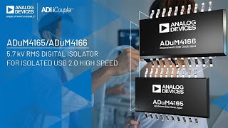 ADuM41656 Markets 1st High Speed 480 Mbps Digital Isolator Dynamically Supports All USB 20 Rates [upl. by Mckay958]