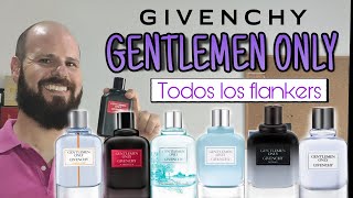 😱 Colección GENTLEMEN ONLY Givenchy Completa 😱 todos los flankers  comparación versiones Absolute 💣 [upl. by Nirok]