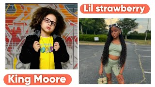 Lil strawberry vs King Moore Lifestyle 2024 [upl. by Ebeneser]