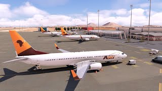 FS2020 PMDG 737800  Vol Asky Airlines  Amilcar Cabral Airport GVAC ✈ Blaise Diagne GOBD [upl. by Jacoby]