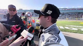 Noah Gragson on his 6thplace finish at Las Vegas [upl. by Tirrell]