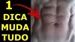 ABDOMINAL  1 DICA CURIOSA QUE FAZ TODA A DIFERENÇA FAÇA O TESTE AGORA [upl. by Tore]