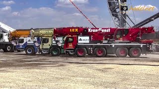 Liebherr LTM 109042 Vorführung auf den Kundentagen 2018 [upl. by Ytima]