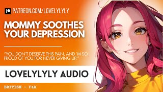 ASMR  Mommy GF Comforts You Through Your Depression F4M Loving Affirmations Fire Crackling [upl. by Robertson464]