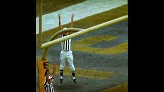 1970118 detroitlions  neworleanssaints Tom Dempsey 63yard field goal nfl [upl. by Esiuqcaj]