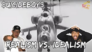 B BREAKING DOWN THE DIFFERENCE  UICIDEBOY  REALISM VS IDEALISM Reaction [upl. by Fabian]