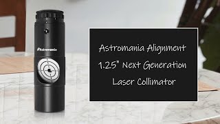 Astromania Alignment 125quot Next Generation Laser Collimator for Newtonian Telescopes [upl. by Lashondra337]