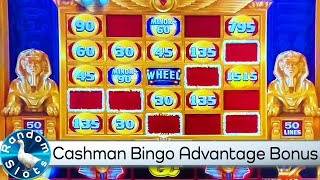 Cashman Bingo Slot Machine Advantage Bonus [upl. by Alexi]