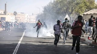 Urgent 🔥 Manifestation Dakar Contour Report Présidentielle Au Sénégal [upl. by Ruiz]