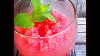 Watermelon Granite  Italian Ice and Vodka [upl. by Gustavus]