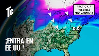 🔴VÓRTICE Polar EEUU LLegaría a MÉXICO❄️ [upl. by Gem619]