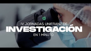 JORNADAS DE INVESTIGACIÓN EN 1 MINUTO ⏱️ [upl. by Neyr654]