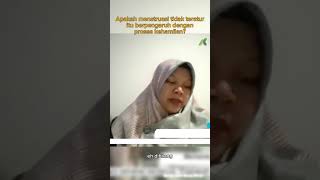 Apakah menstruasi tidak teratur itu berpengaruh dengan proses kehamilan Bidan Amel [upl. by Bartley338]