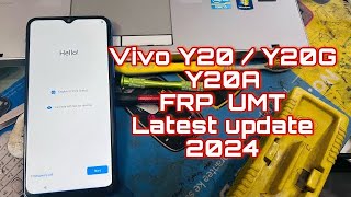 Vivo Y20A frp bypass umt tool  vivo Y20A Y20GY20Y20Afrp umt tool 2024 New trick  2024 [upl. by Firooc]