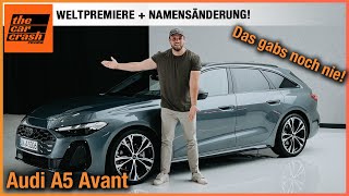 Audi A5 Avant im Test 2024 Weltpremiere  Namensänderung Das gabs noch nie Review  Limousine S5 [upl. by Laynad315]