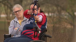 Georgia worldclass archer takes aim at 2024 Paralympics [upl. by Alra798]