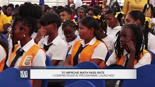 TO IMPROVE MATH PASS RATE COMPREHENSIVE PROGRAMME LAUNCHED [upl. by Ynnavoig213]